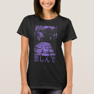 T-shirt 80s Retro Lofi Tokyo Rue-vêtements japonais Vaporw