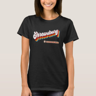 T-shirt 80s rétro Shrewsbury Massachusetts Ma