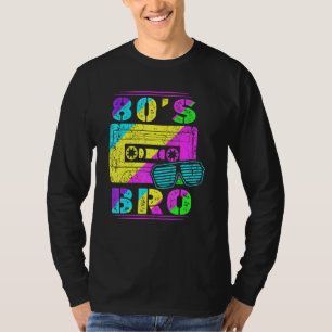 T-shirt 80s Retro Tape Bro Party 80s Dj Party Goer
