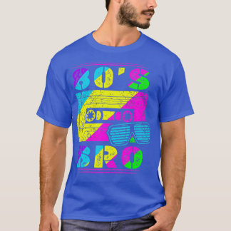 T-shirt 80s Retro Tape Bro Party 80s DJ Party Goer