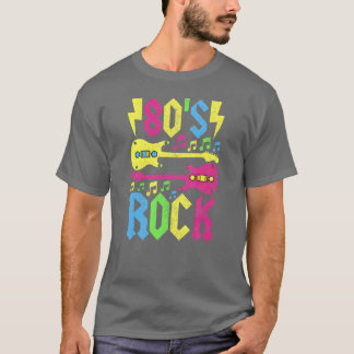 T-shirt 80s Rock Concert Outfit 1980s Fashion 80s Band fri
