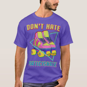 T-shirt 80s Rollerskates T Shirt Vintage Roller Skating