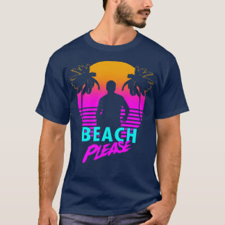 T-shirt 80s Spring Break Summer Beach Retro Meme