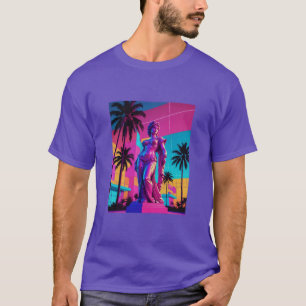 T-shirt 80s Vaporwave Vénus Vibes Tee