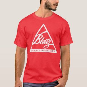 T-shirt 80s Vintage Blatz Milwaukees meilleure bière