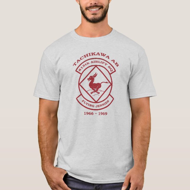 T-shirt 815th base aérienne Japon de tachikawa (Devant)