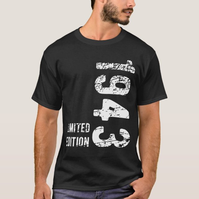 T-shirt 81e cadeau d'anniversaire 1943 Edition limitée 81  (Devant)