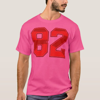 T-shirt 82 Red Sport Numéro
