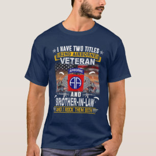 T-shirt 82e Bataillon D'Anciens Combattants Et Belle-Frère