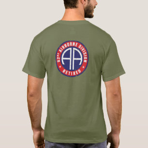 T-shirt 82e division aéroportée - Fatigue personnalisée "r