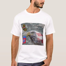 T-shirt 82e Division aéroportée Irak Vétéran de combat