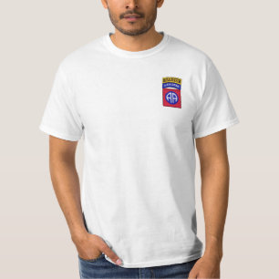 T-shirt 82e division aéroportée vétérans vétérans irak t-s