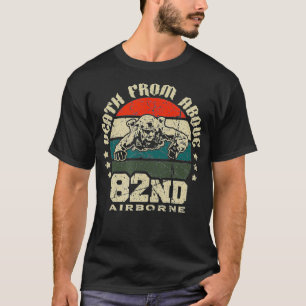 T-shirt 82e parachutiste aéroporté Décès d'un vétéran supé