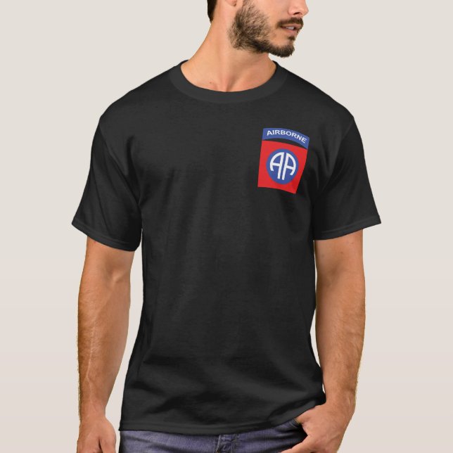 T-shirt 82e poche aéroportée (Devant)