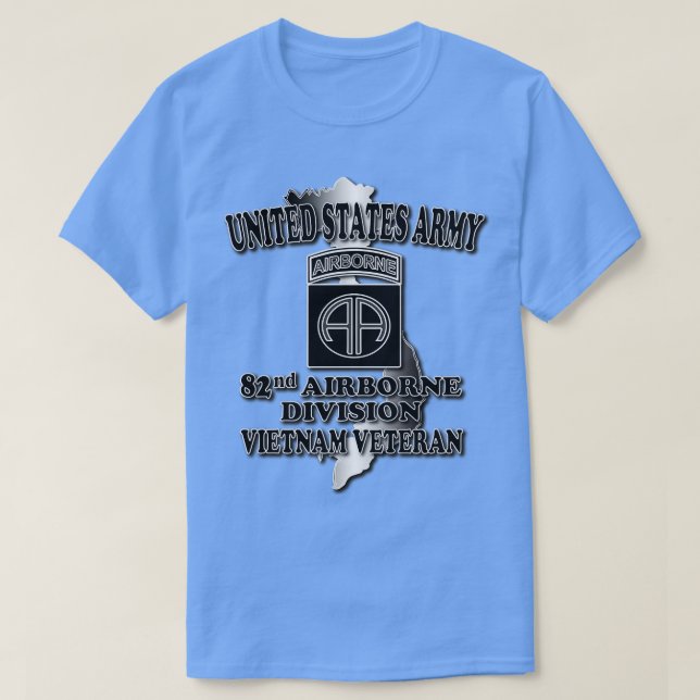 T-shirt 82e vétéran du Vietnam (Design devant)