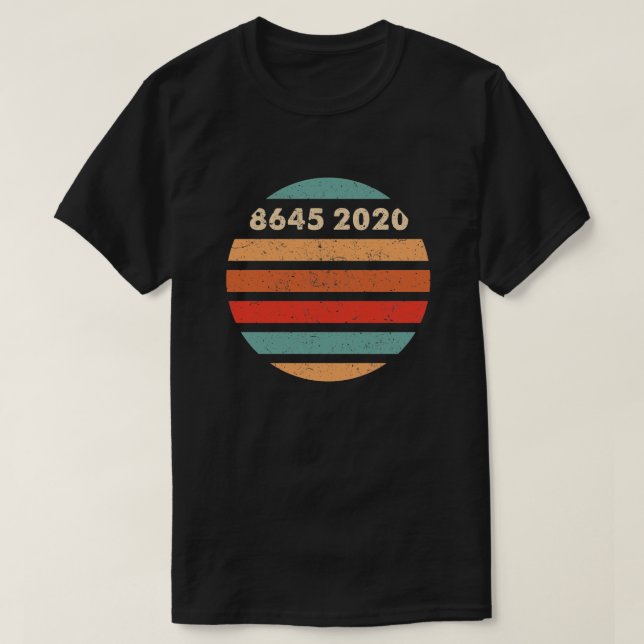 T-shirt 8645 2020 anti-trump (Design devant)