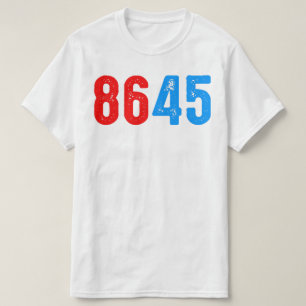 T-SHIRT 8645 ANTI TRUMP