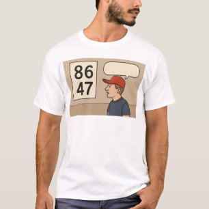 T-shirt 8647 Trump. Express tes sentiments t-shirt.