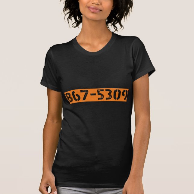 T-SHIRT 867-5309 (Devant)