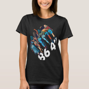 T-shirt 86 47 Anti Trump Drôle Femmes Filles Retro 8647 Fl