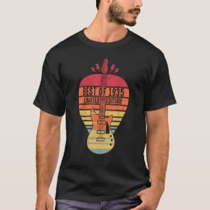 T-shirt 87 Ans Anniversaire Meilleur De 1935 Guitare
