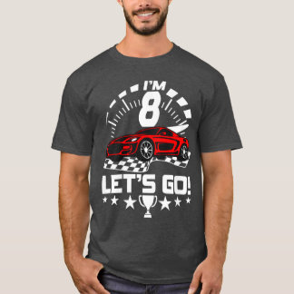 T-shirt 8 Ans Course 8e Anniversaire CourseGarçons Filles