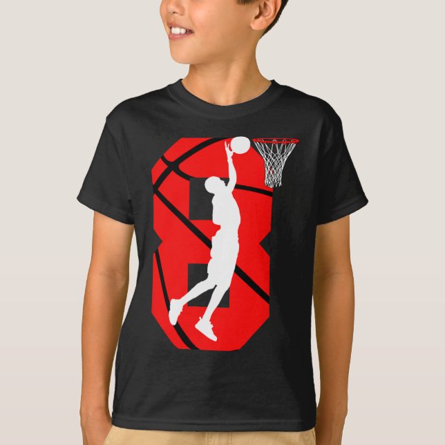 T-shirt 8 ans Vieux 8e anniversaire Garçon Amateurs de bas (Devant)