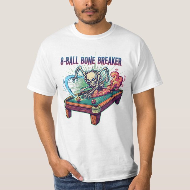 T-shirt 8-Ball Bone Breaker (Devant)