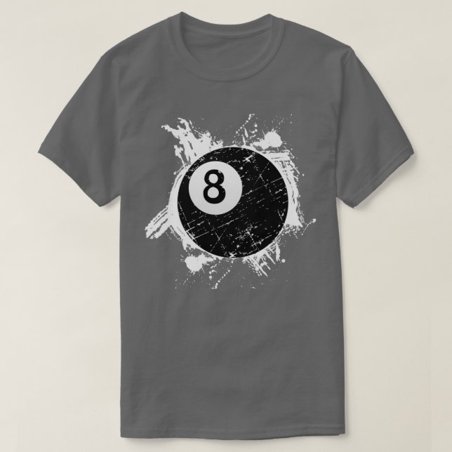 T-shirt 8 balle 18 (Design devant)
