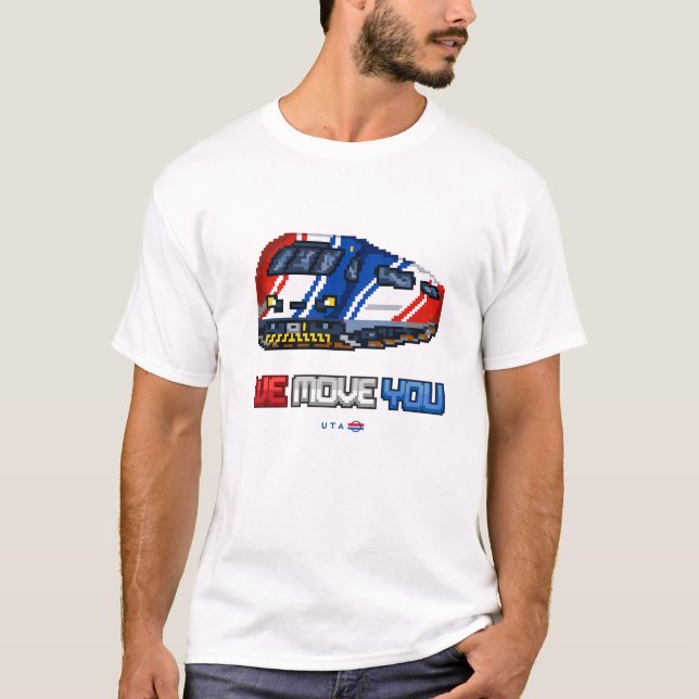 T-Shirt 8 bits We Move You FrontRunner (Devant)