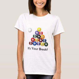 T-shirt 8 chemises de support de boule