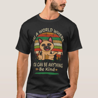 T-shirt 8 Dans un monde où vous pouvez être n'importe quoi