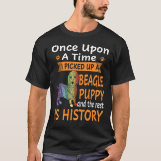 T-shirt 8 Il était une fois - chiot Beagle