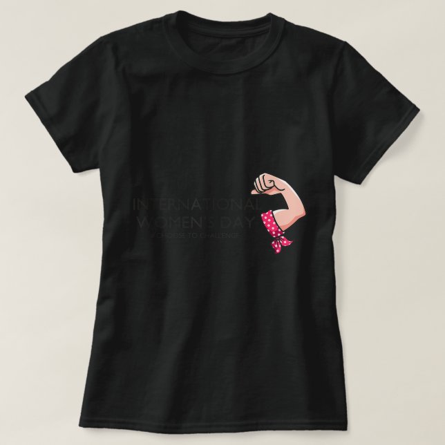 T-shirt 8 mars Journée internationale de la femme 2022 Cho (Design devant)