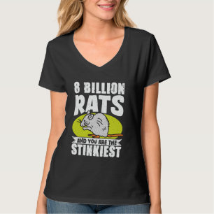 T-shirt 8 Milliards De Rats Et Vous Êtes Le Plus Aimant