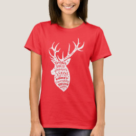 T-shirt 8 minuscules rennes 🦌 Noël 🎄 Père Noël Deer