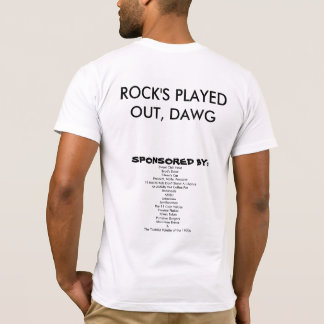 T-shirt 8 minutes de cape cod/rock's jouées, dawg