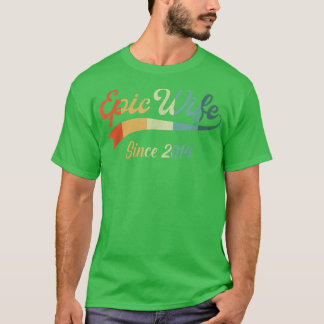 T-shirt 8e cadeau anniversaire Mariage pour son Épopée fem