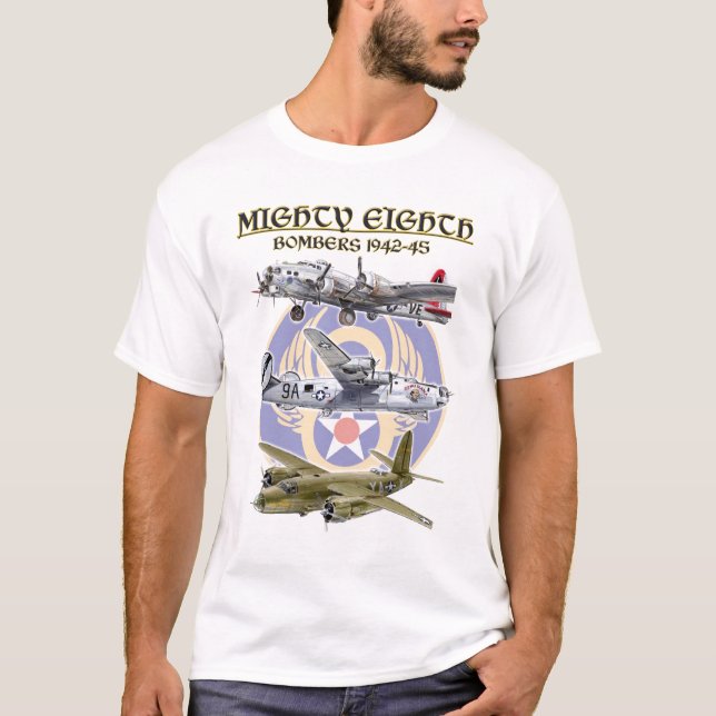 T-shirt 8ème CHEMISE de BOMBARDIERS de l'ARMÉE DE L'AIR de (Devant)