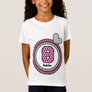 T-Shirt 8ème Le cadeau d'anniversaire tient le premier