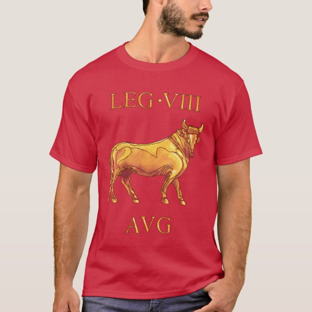 T-shirt 8ème Légion romaine VIII Octavia Augusta (Devant)