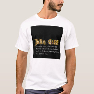 T-shirt 8h12 de John - laissez votre éclat léger pour