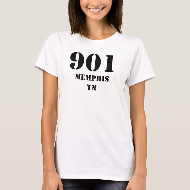 T-shirt 901 Memphis TN (Devant)