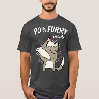 T-shirt 90 Furries Fursona Fandom