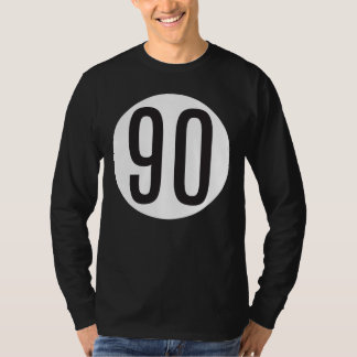 T-shirt 90 noir/blanc