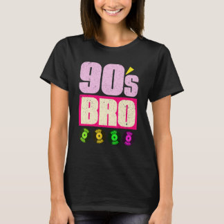T-shirt 90s Bro Vinyl 90s Musique 1990s Theme Party Nineti