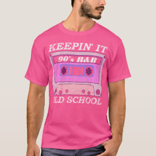 T-shirt 90'S Cassette Mixtape Garder Il Vieux Thro École