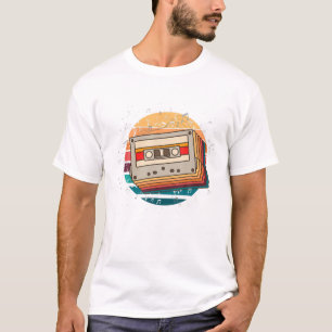 T-shirt 90S Music Lover 1990S Musicien Cassette Années Qua