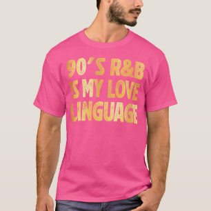 T-shirt 90'S Musique Rb Pour Hommes Filles Rnb Lover Rhyth