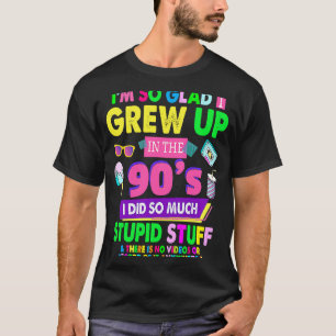 T-shirt 90s Pour Femmes Rave Outfit & 90s Festival Costume